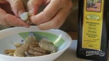 спагетти с чернилами каракатицы в сливочном соусе