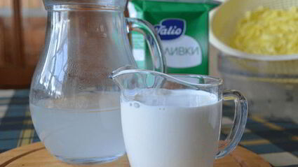 спагетти с грибами в сливочном соусе