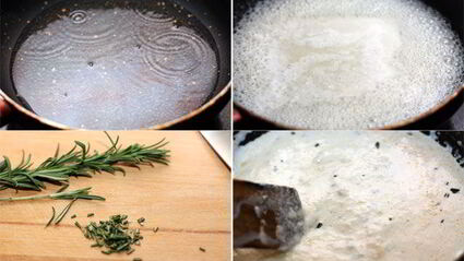 спагетти с лососем