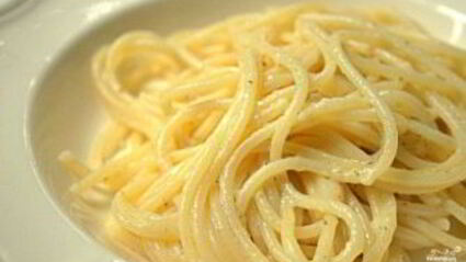 спагетти с сыром