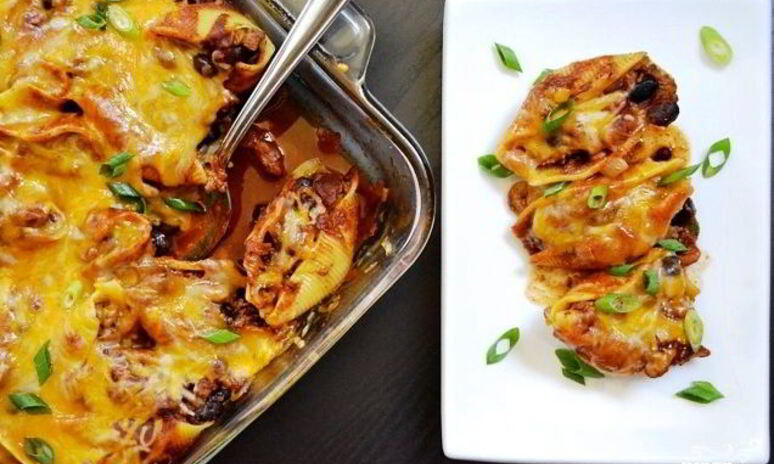 Рецепт запеченные фаршированные ракушки