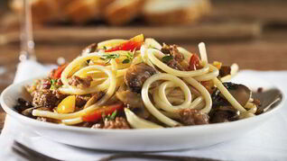 Жареные макароны