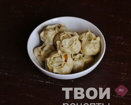 Манты с тыквой