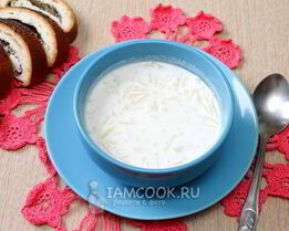 Молочная лапша в мультиварке