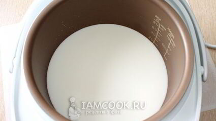 молочная лапша в мультиварке