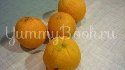 апельсиновая утка, запеченная с яблоком в меде