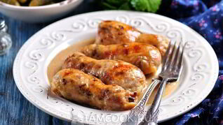 Фаршированные куриные голени