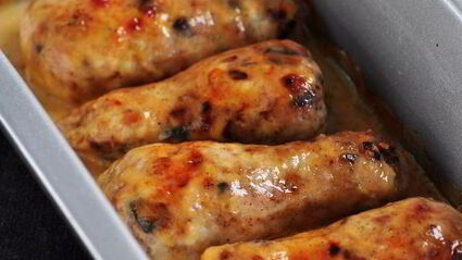 фаршированные куриные голени