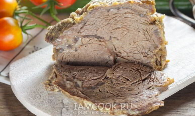 Рецепт говядина в майонезе в духовке