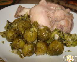 Индейка с овощами