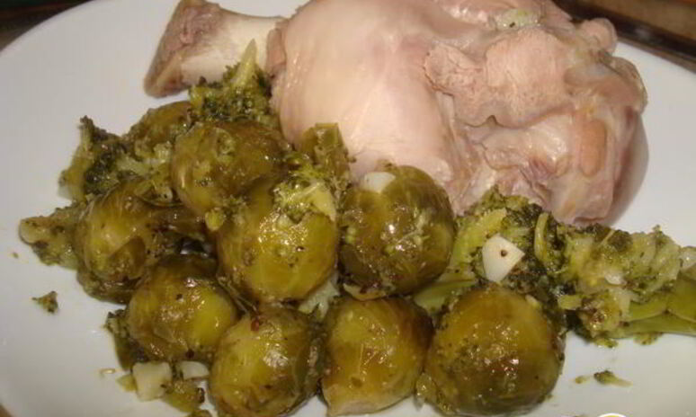 Рецепт индейка с овощами