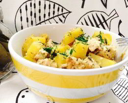 Индейка в сметанно-чесночном соусе