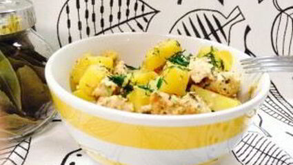 индейка в сметанно-чесночном соусе