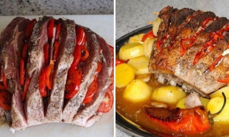 Рецепт корейка на кости в духовке