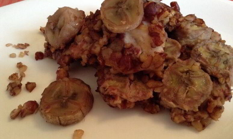 Рецепт куриная грудка с арахисом и бананами