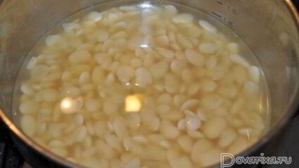 куриная грудка с фасолью