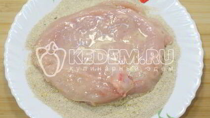 куриное филе в панировке