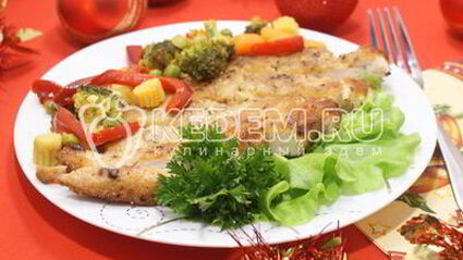 куриное филе в панировке