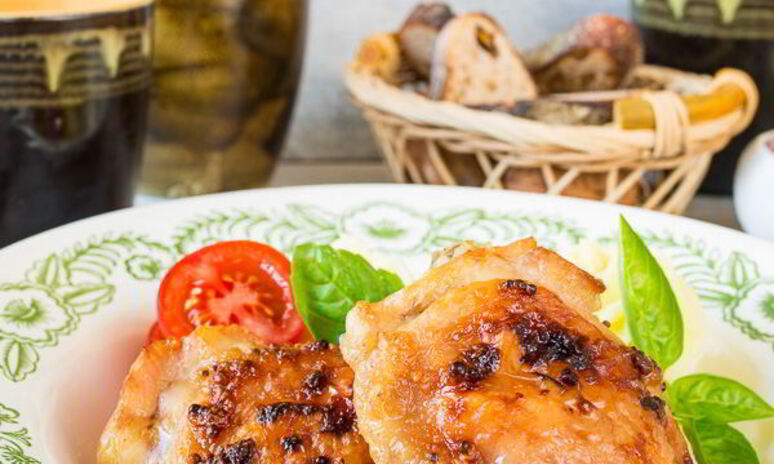 Рецепт куриные бедра с коричневым сахаром