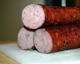 Куриные колбаски