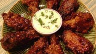 Куриные крылышки по-японски