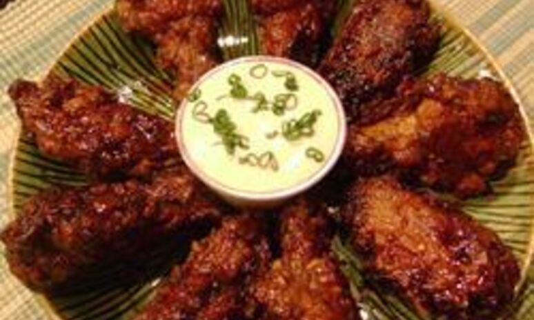 Рецепт куриные крылышки по-японски