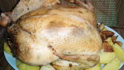 курица 40 зубков чеснока