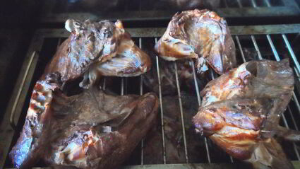 курица горячего копчения