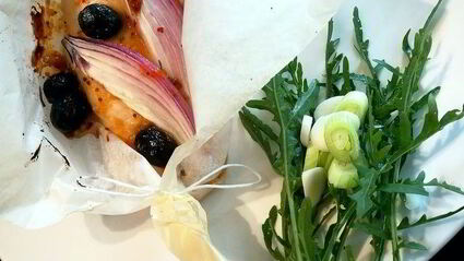 курица под абрикосово-горчичным соусом