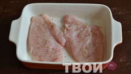 курица под картофельной шубой