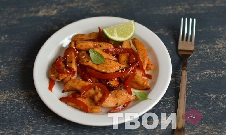 Рецепт курица в карамели