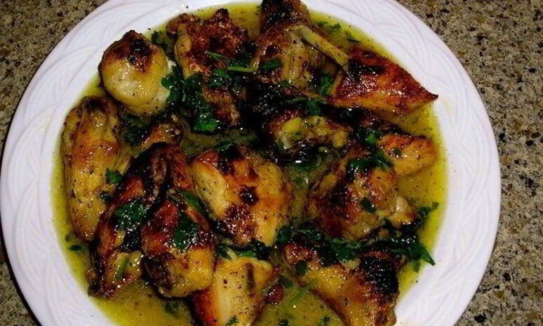 Рецепт курица в лимонном соусе