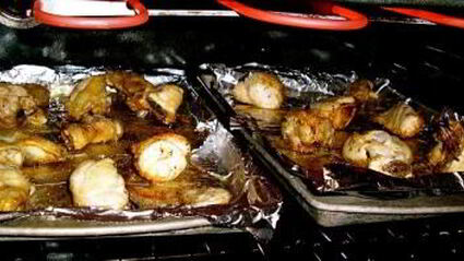 курица в лимонном соусе