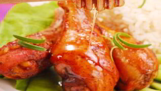 Курица в медово-горчичном соусе