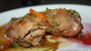 Курица в пиве тушеная