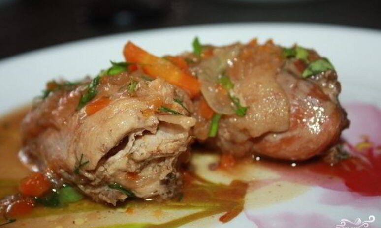 Рецепт курица в пиве тушеная