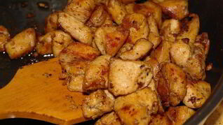 Курица в соево-чесночном маринаде