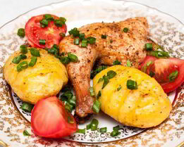 Курица, запеченная с анисом