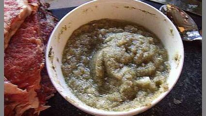 мясо на гриле