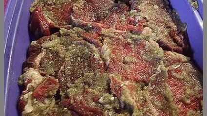 мясо на гриле