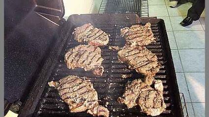 мясо на гриле