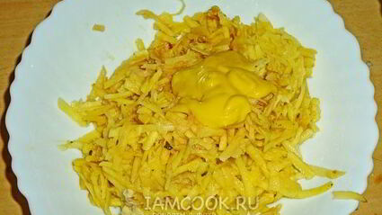 отбивные в картофельной глазури