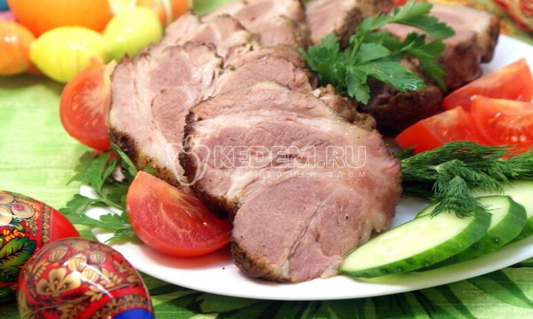 Рецепт свинина запеченная с чесноком и розмарином