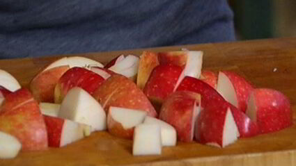 свиные ребрышки с грибами и красной фасолью