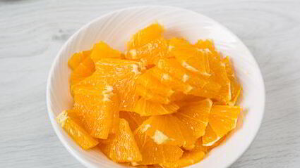 телятина с апельсинами и сладким перцем