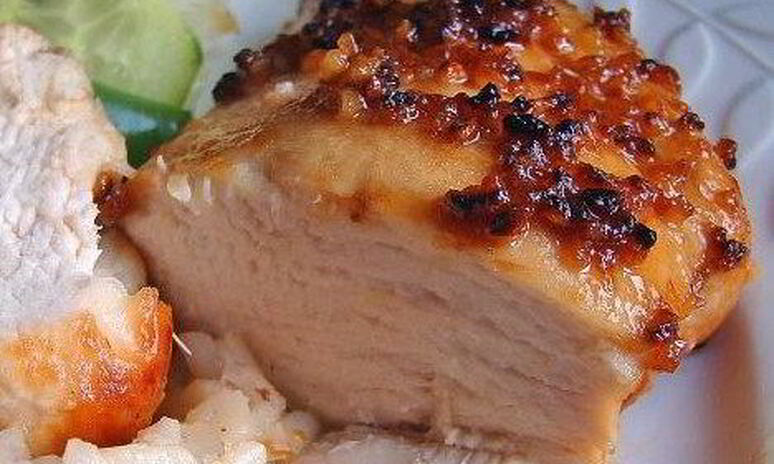 Рецепт запеченое куриное филе с чесноком