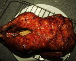 Запекание утки в духовке