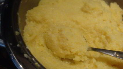 ньокки из поленты с пармезаном