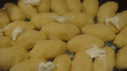 ньокки из поленты с пармезаном