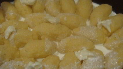 ньокки из поленты с пармезаном